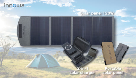 How to choose Portable Solar Charger for picnic, hiking and camping? A comprehensive guide from innowa Australia